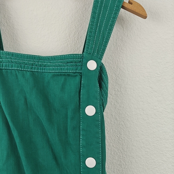 Anthropologie Maeve Elizabeth Button-Front Knee Length Dress Size 0 Women's - Picture 9 of 16